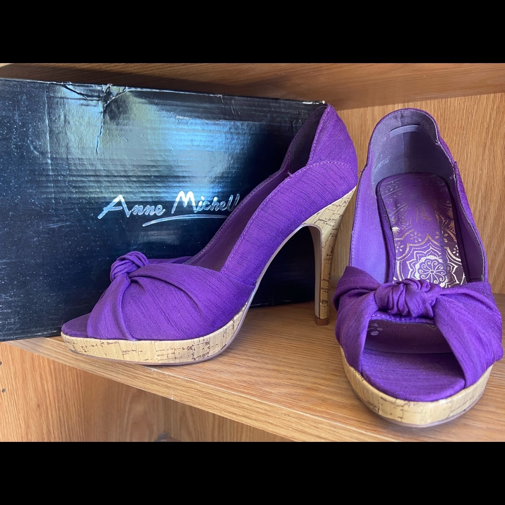 Purple heels